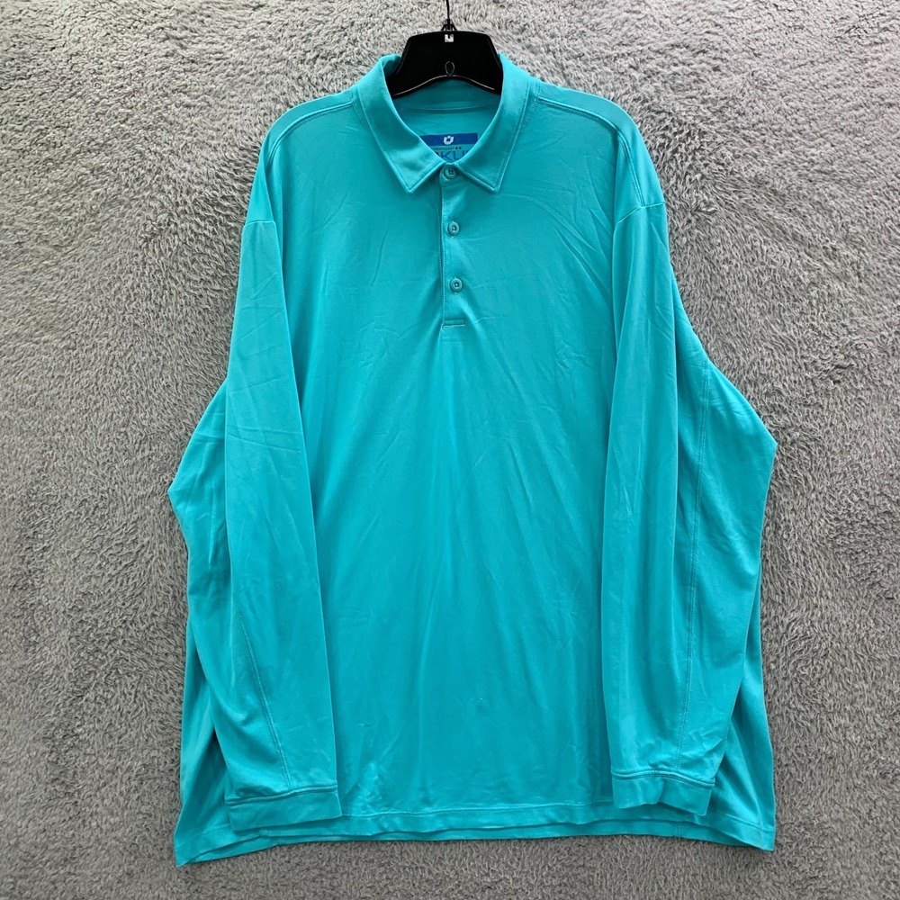 IBKUL Polo Shirt Mens XXL UPF 30 Blue*